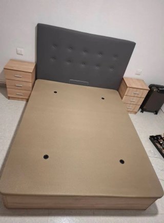 Cama canapé con armario