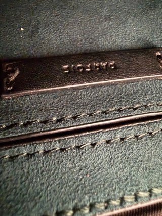 Bolso de ante verde