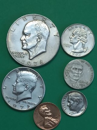 Lote de monedas de colección Estados Unidos