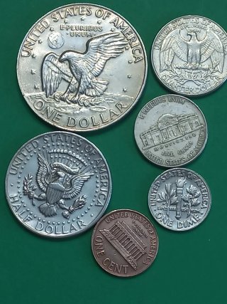 Lote de monedas de colección Estados Unidos