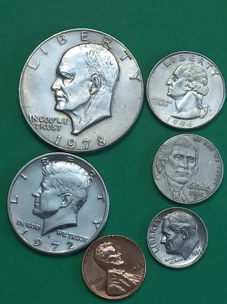 Lote de monedas de colección Estados Unidos