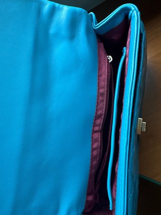 Borsa donna trapuntata con tracolla a catena