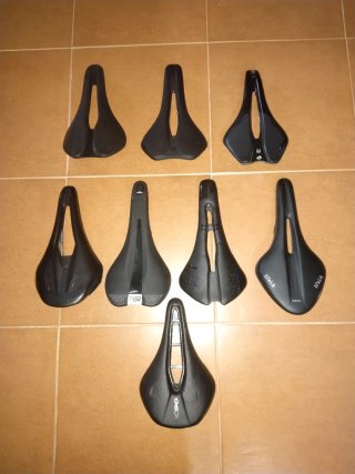 Sillines de Bicicleta Negros
