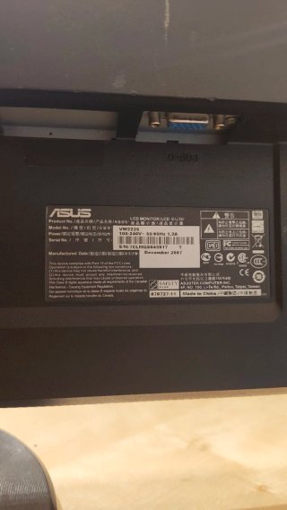 Monitor Asus VW222S