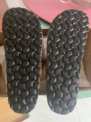 Zuecos Autenti Cuero Marrón Claro Talla 38