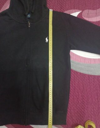 Chaqueta Ralph Lauren con capucha negra