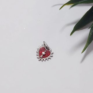 Colgante Corazón Flechado Pandora Plata