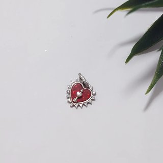 Colgante Corazón Flechado Pandora Plata