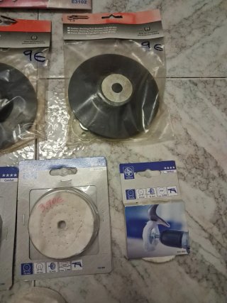 Lote accesorios pulido taladro