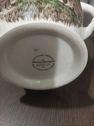 Juego de café Johnson Brothers porcelana