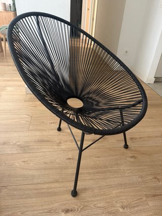 Silla Acapulco Negra