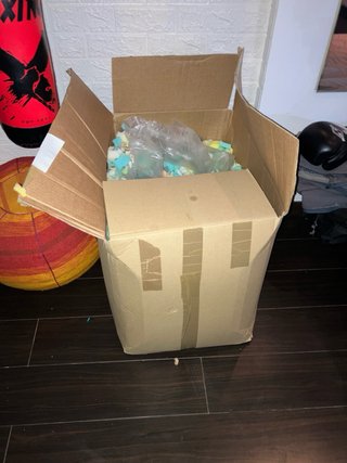 Relleno para puffs de poliéster