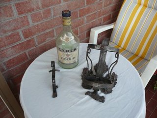 Portabottiglia Stock 84 in metallo