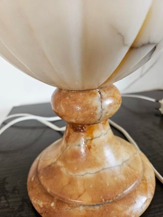 Lámparas de mesa de mármol