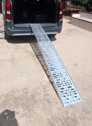 Rampa Aluminio Carga 340kg