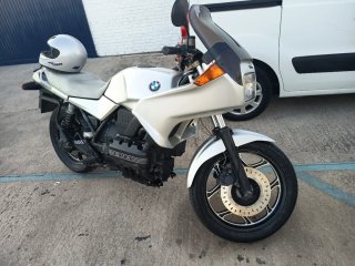 BMW K75S Plata y Negra
