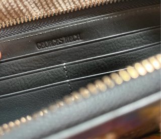 Cartera George Rech piel gris