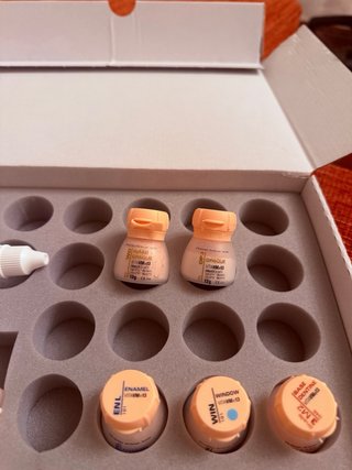 Kit cerámica dental VITA VM13 (esmaltes, dentinas,