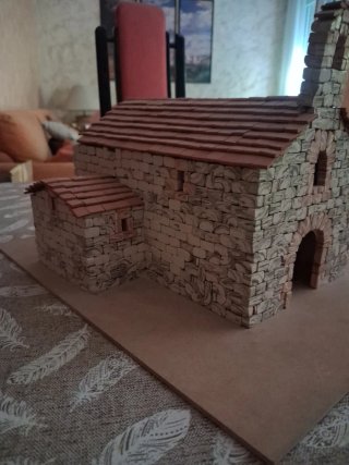 Miniatura Ermita Románica S.XII