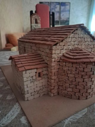 Miniatura Ermita Románica S.XII