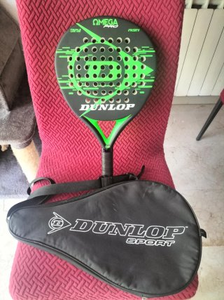 Pala Padel Dunlop Omega Pro + Funda
