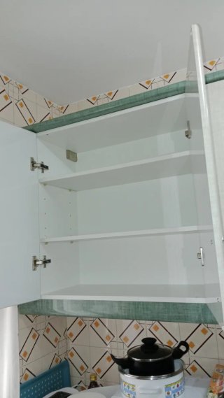 Muebles de Cocina Verdes y Blancos