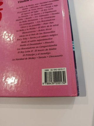 Libro La Cenicienta - Los Clásicos Disney