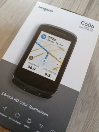 Magene C606 con caja y funda (aspa rota)