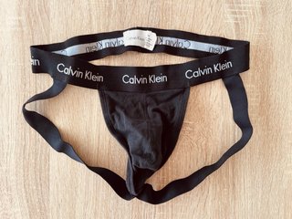 Calvin Klein Jockstrap Talla M Negro