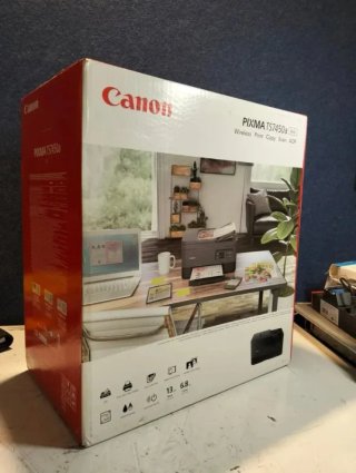 Canon Pixma TS7450a Multifunción 3 en 1 Inyección de Tinta WiFi ADF 35 Hojas Dúplex Negro