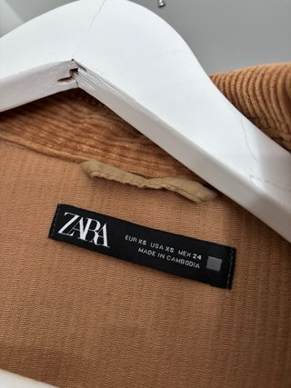Sobrecamisa Zara Marrón