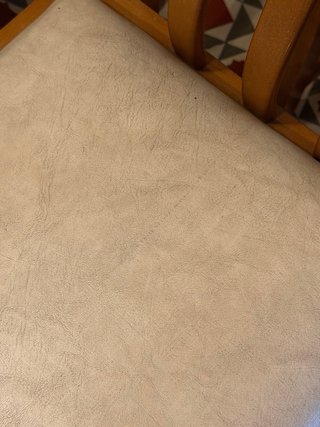 Juego 6 Sillas Comedor Madera Vintage
