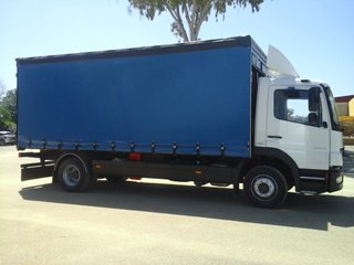 Mercedes ATEGO 1218-CAMIONES LONAS / TAUTLINER