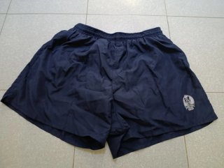 Bañador pantalón militar azul con escudo talla M
