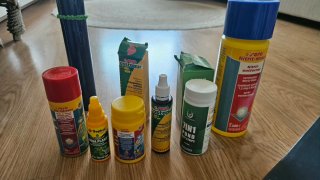 Lote productos acuario Sera y Tropical