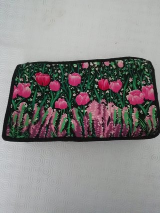 Neceser de viaje estampado flores