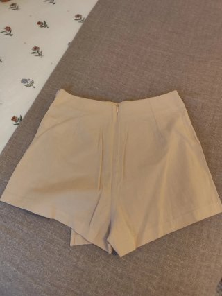 Falda-Pantalón Beige Talla Única