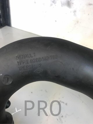 Tubo turbo renault 1500 dci