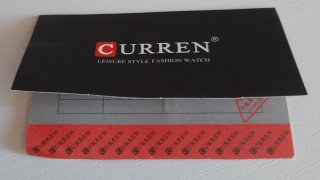 Orologio Curren Uomo Acciaio Dorato/Argento