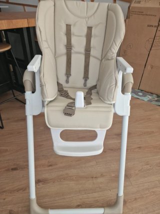 Trona elevable y reclinable polipiel