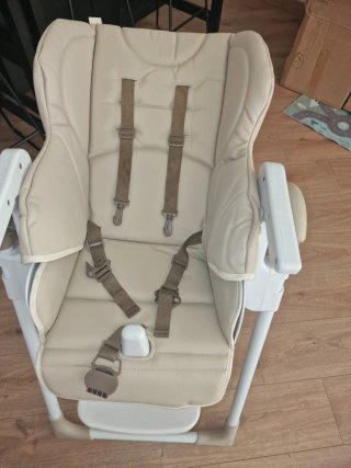 Trona elevable y reclinable polipiel