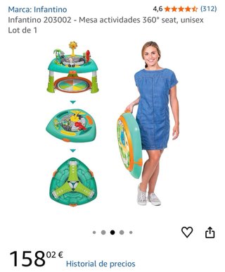 Mesa Actividades 360 Infantino
