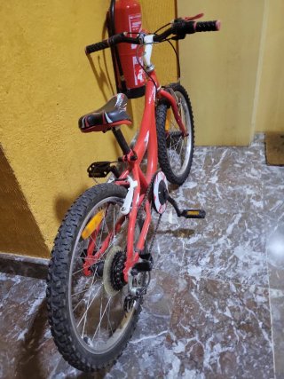 Bicicleta niño 20 Roja