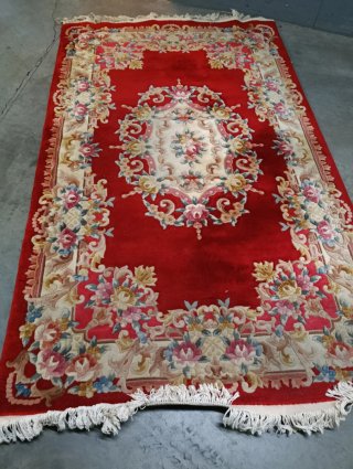 Alfombra persa de lana multicolor