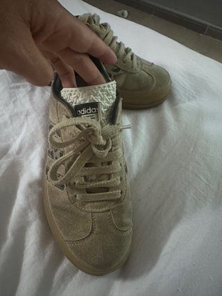 Zapatillas Adidas Gazelle Bold Beige