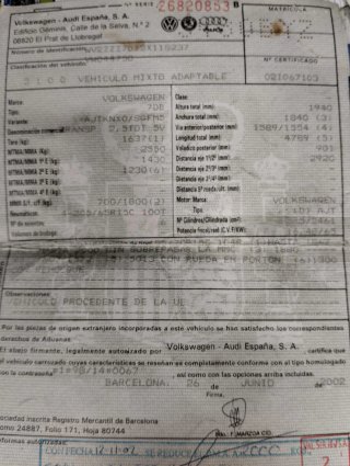 Volkswagen T4 2002