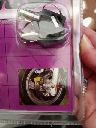 Candado Disco SNK Antirrobo Moto