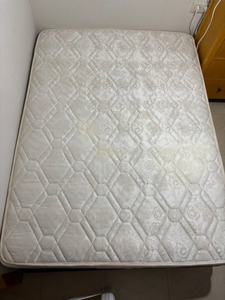 Cama Matrimonio Metal y Madera