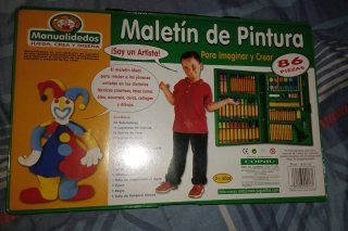Maletín de Pintura Manualidedos 86 Piezas