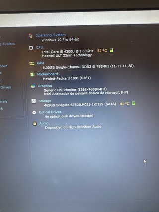 HP Elitebook 820 G1 Plata
